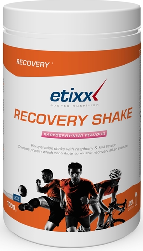 Etixx Recovery Shake Framboise-Kiwi Poudre 1kg | Récupération