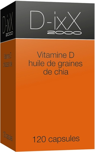 D-ixx 2000 120 Capsules | Vitamines D
