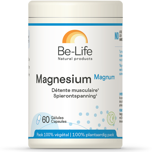 Be-Life Magnesium Magnum 60 Capsules | Stress - Ontspanning