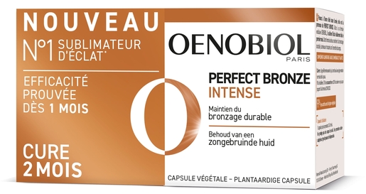Oenobiol Perfect Bronze Intense 2x30 Capsules | Compléments alimentaires et activateurs bronzage