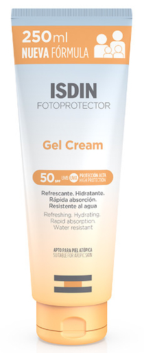 ISDIN Fotoprotector Gel Crème Ip50 250ml | Crèmes solaires