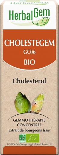 Herbalgem Cholestegem Complexe Cholestérol BIO Gouttes 50ml | Circulation