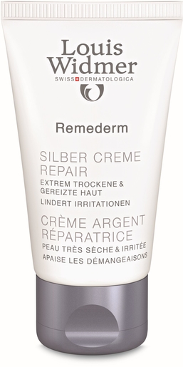 Widmer Remederm Crème Argent Réparatrice Sans Parfum 40ml | Rougeurs - Cicatrisations