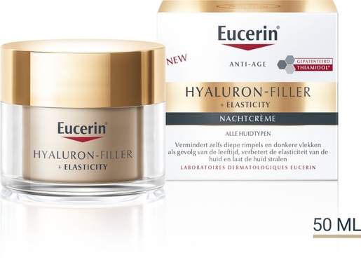 Eucerin Hyaluron-Filler + Elasticity Nachtverzorging 50 ml | Antirimpel