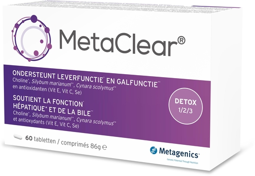 MetaClear 60 Tabletten | Lever