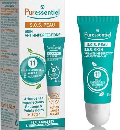 Puressentiel SOS Peau Soin Anti Imperfections 10ml | Acné - Imperfections