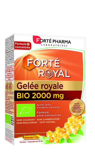 Gelee Royale Bio 2000mg 20x10ml | Bien-être