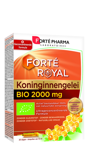 Biolologisch Koninginnenbrood Bio 2000 mg 20 x 10 ml | Welzijn