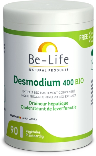 Be-Life Desmodium 400 Bio 90 Capsules | Zuiverend - Ontgiftend