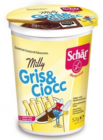 Schar Milly Gris &amp; Ciocc 52g | Sans gluten