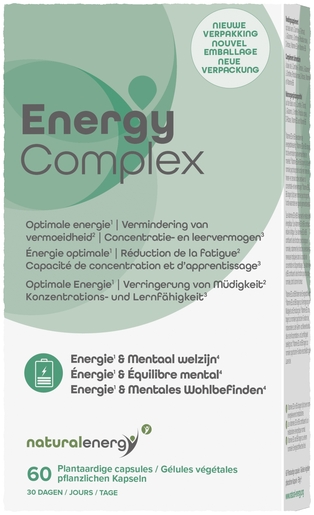 Energy Complex Natural Energy 60 Capsules | Conditie - Energie