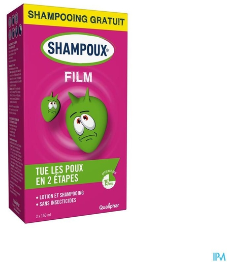 Shampoux Film 2 x 150ml | Antiluizen