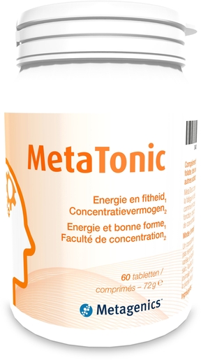 MetaTonic 60 Comprimés | Mémoire - Concentration