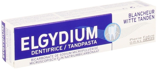 Elgydium Tandpasta Witheid 75ml | Tandpasta's - Tandhygiëne