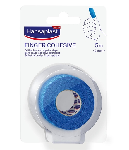 Hansaplast Finger Cohesive 5mx2,5cm | Pansements - Sparadraps - Bandes