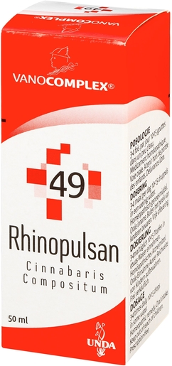 Vanocomplex N49 Rhinopulsan Druppels 50ml Unda | NKO