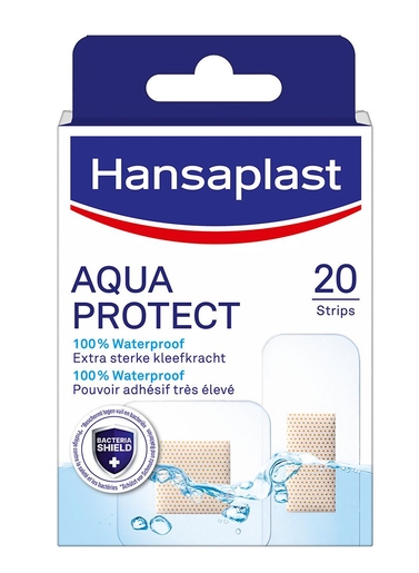 Hansaplast Aqua Protect 20 Pansements | Pansements - Sparadraps - Bandes