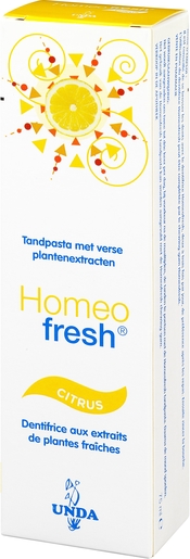Homeofresh Dentifrice Bio Citron 75ml | Produits Bio