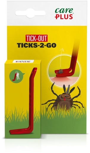 Care Plus Ticks-2-Go Pince à Tique | Petit matériel