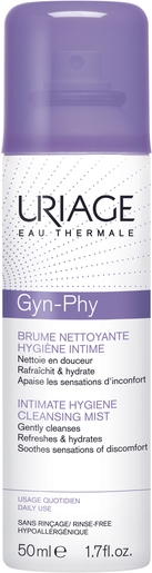 Uriage Gyn-Phy Brume Nettoyante 50ml | Soins pour hygiène quotidienne
