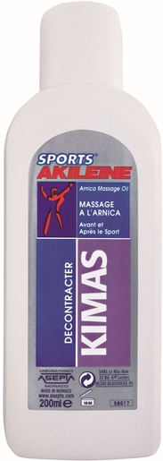 Akileine Sport KIMAS Olie 200ml | Massage