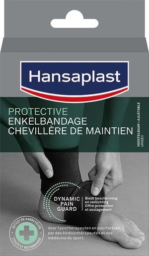 Hansaplast Verstelbare Enkelbandage 1 Stuk | Been - Knie - Enkel - Voet