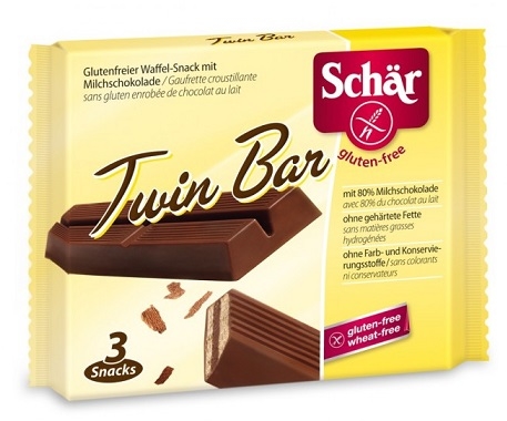Schar Twin Bar 3 x 21,5 g | Glutenvrij
