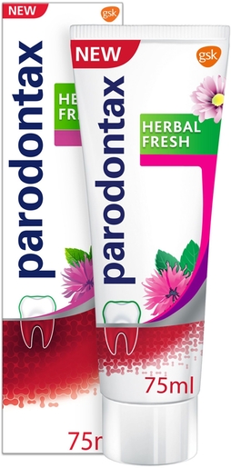 Parodontax Tandpasta Herbal Fresh Bergamot Munt 75 ml | Tandpasta's - Tandhygiëne