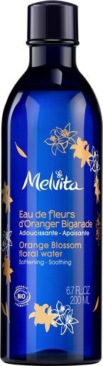 Melvita Bloemenwater van Sinaasappelbloesem 200 ml | Gezichtsverzorging