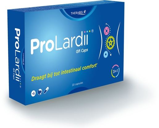 ProLardii 20 Caps Maagresistente Capsules | Probiotica - Prebiotica