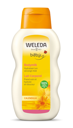 Weleda Baby Bodymilk met Calendula 200ml | Droge huid - Hydratatie
