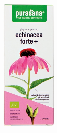 Purasana Echinacea Forte+ 100 ml | Natuurlijk afweersysteem - Immuniteit