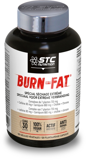 STC Nutrition Burn Fat 120 Capsules | Vetverbranders