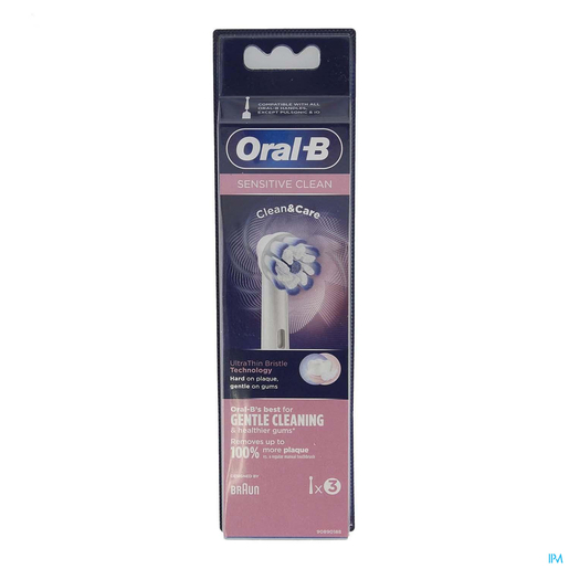 Oral-B Sensitive Clean 3 stuks | Tandenborstels
