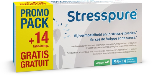 Stresspure 56 + 14 Comprimés | Fatigue - Convalescence