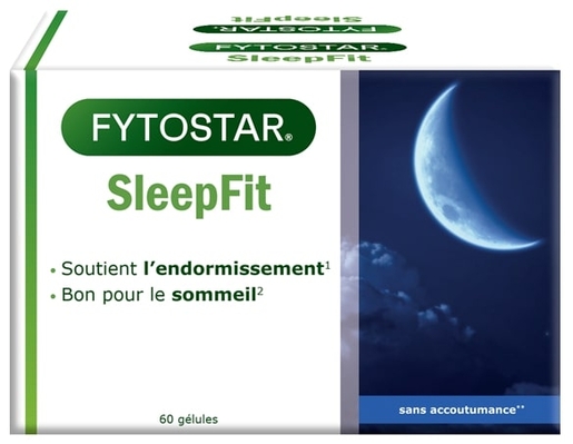 Fytostar SleepFit Mélatonine 60 Capsules | Sommeil