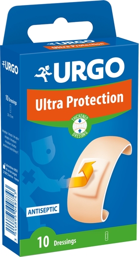 URGO Ultra Protection 10 Pansements | Pansements - Sparadraps - Bandes