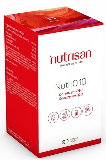 Nutrisan Nutri Q10 90 Gelules | Bloedsomloop