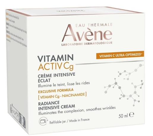 Avène Vitamine ActivCg Crème intensive 50ml | Soins du visage