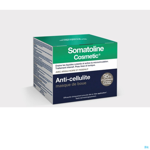 Somatoline Cosmetic Anticellulitismasker van Modder 500 ml | Afslanking producten