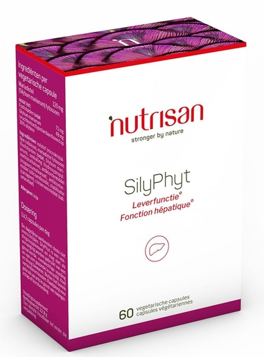 Nutrisan SilyPhyt 60 Capsules | Zuiverend - Ontgiftend