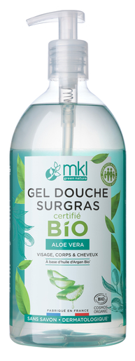 MKL Gel Douche Surgras Bio Aloe Vera 1L | Nos Best-sellers