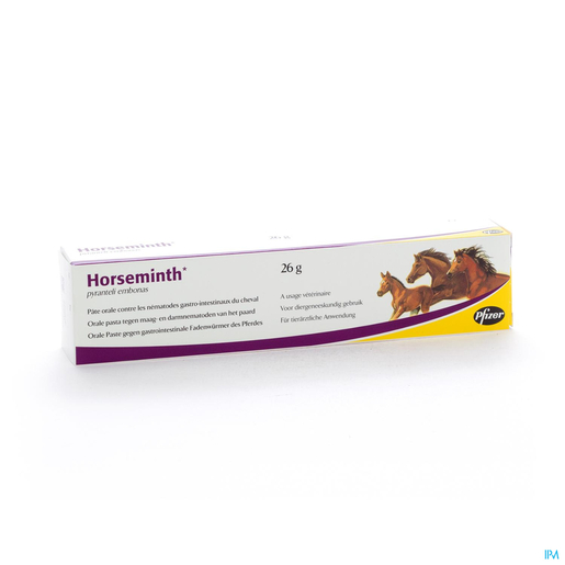 Horseminth Pasta Spuit 1x26 g | Geneesmiddelen voor paarden