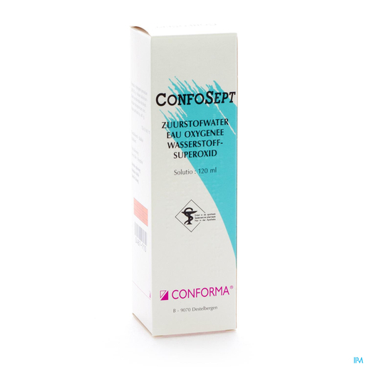 Confosept Zuurstofwater 120ml | Ontsmettingsmiddelen - Infectiewerende middelen