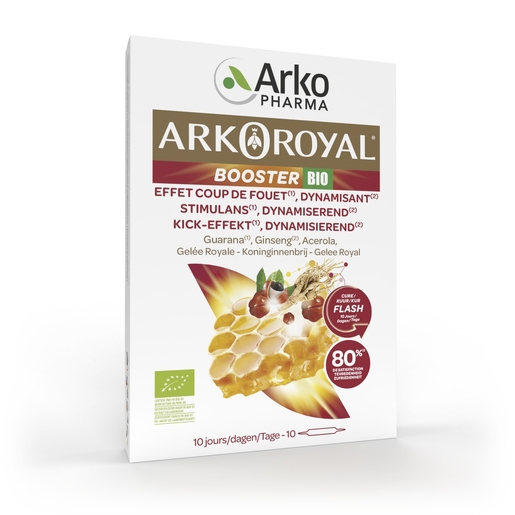Arkoroyal Booster Bio 10 Ampoules | Forme - Energie