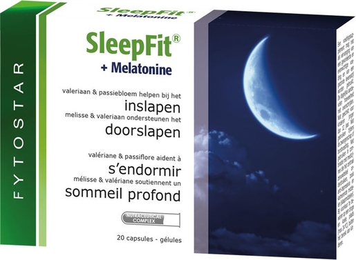 Fytostar Sleep Fit Total 20 Capsules | Nachtrust