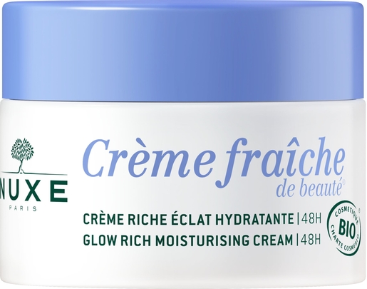Nuxe Crème Fraiche de Beauté Crème Riche Hydratante 48h 50ml | Hydratation - Nutrition