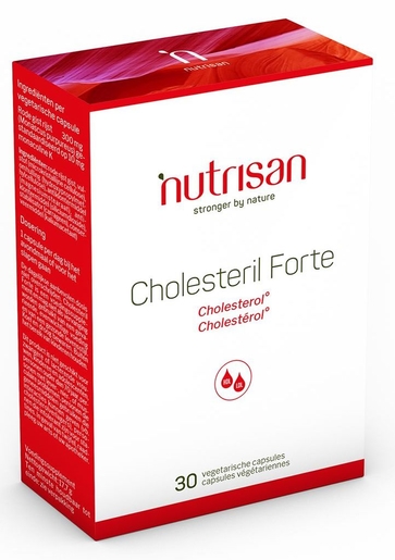 Nutrisan Cholesteril Forte 30 Capsules (Nieuwe formule) | Cholesterol