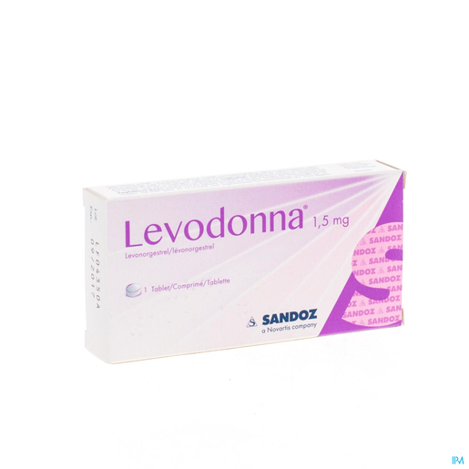 Levodonna Sandoz 1,5mg 1 Comprimé | Pilule du lendemain