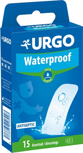 Urgo Waterproof 15 Pansements | Pansements - Sparadraps - Bandes
